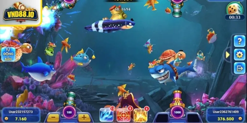 Bắn Cá Tam Quốc – Lối Chơi Đặc Sắc và Phần Thưởng Hấp Dẫn Các loại súng trong game săn bắt cá có sức mạnh khác nhau