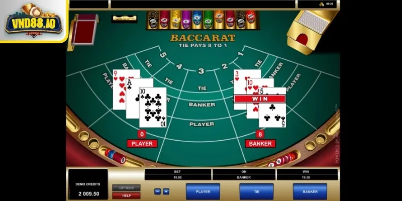 Baccarat Online - Tựa Game Casino Đỉnh Cao Năm 2025 Hướng dẫn chơi Baccarat online tại VND88 cho người mới bắt đầu