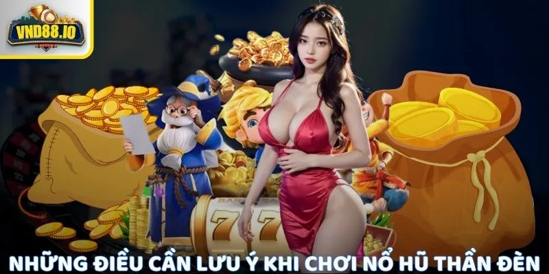 Nổ Hũ Thần Đèn - Cách Quay Trúng Độc Đắc Dễ Nhất 2025 Những điều cần lưu ý khi chơi Nổ Hũ Thần Đèn