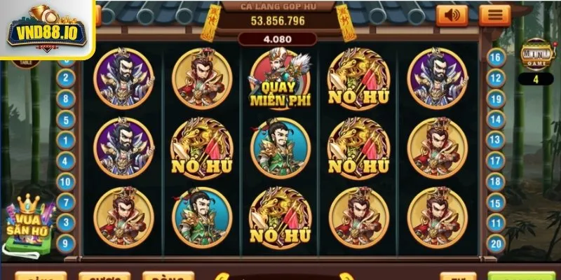 Nổ Hũ Tam Quốc chủ đề đặc sắc gần gũi với Việt Nam 